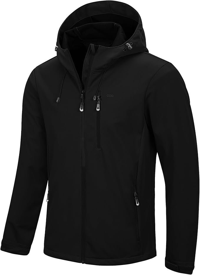 Lightweight Rain Jacket with Hood Waterproof Windbreaker for Outdoor Travel