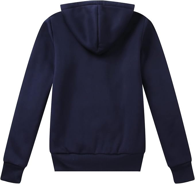 Men’s/Women’s Sherpa Lined Zip-Up Hoodie Jacket – Warm Fleece Sweatshirt with Pockets - Image 2