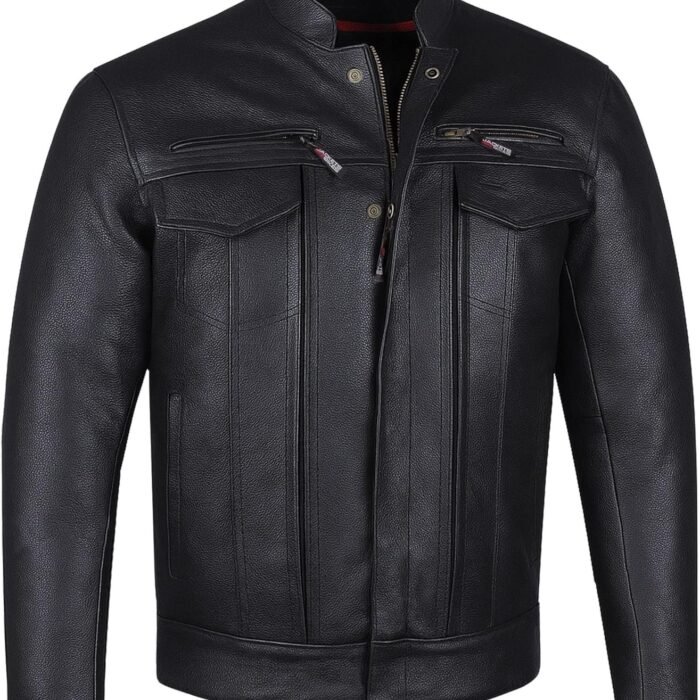 Premium Motorcycle Jacket Buffalo Leather