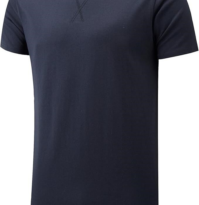 Men's T-Shirt Quick Dry Performance Short Sleeve Tactical Shirts Pique Jersey Golf Shirt